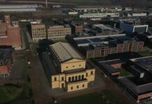 Swansea Bay Campus, deserted at Christmas (Video)