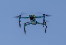 Man arrested on a mountain, Balenua Ffestiniog police drone