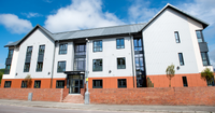 Newtown social housing development completed
